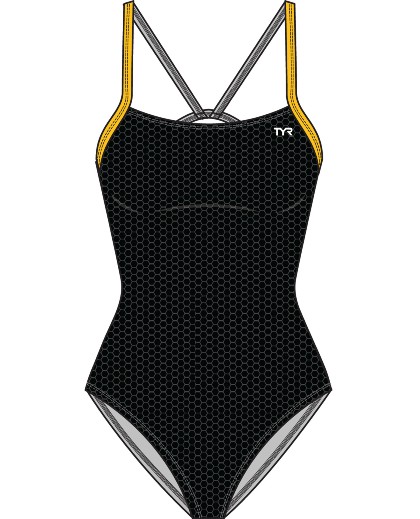 Female Cutout (Black/Gold (008))